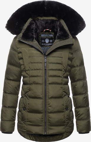 NAVAHOO Winterjacke in Grün: Vorderseite