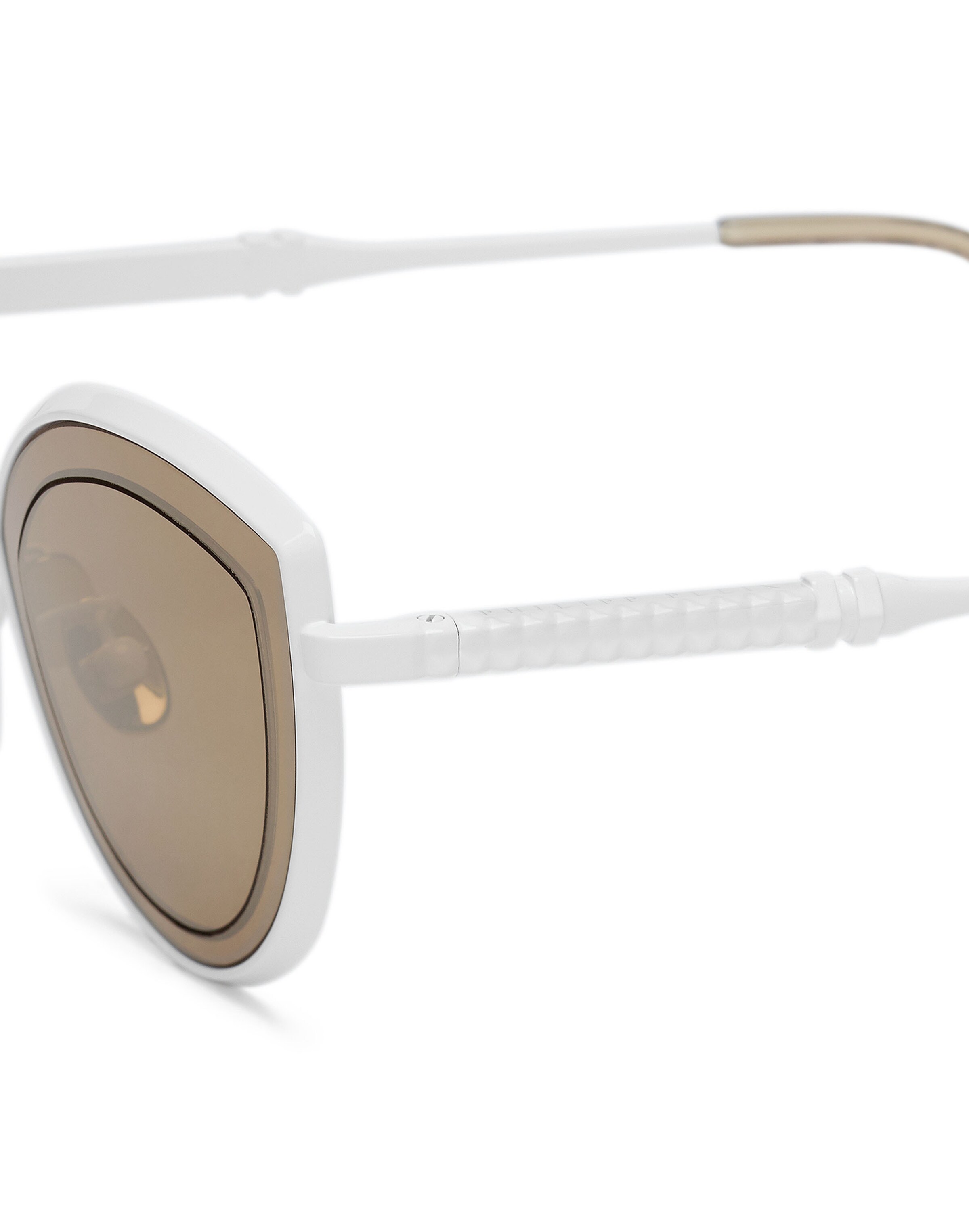Lunettes de soleil Philipp Plein en beige