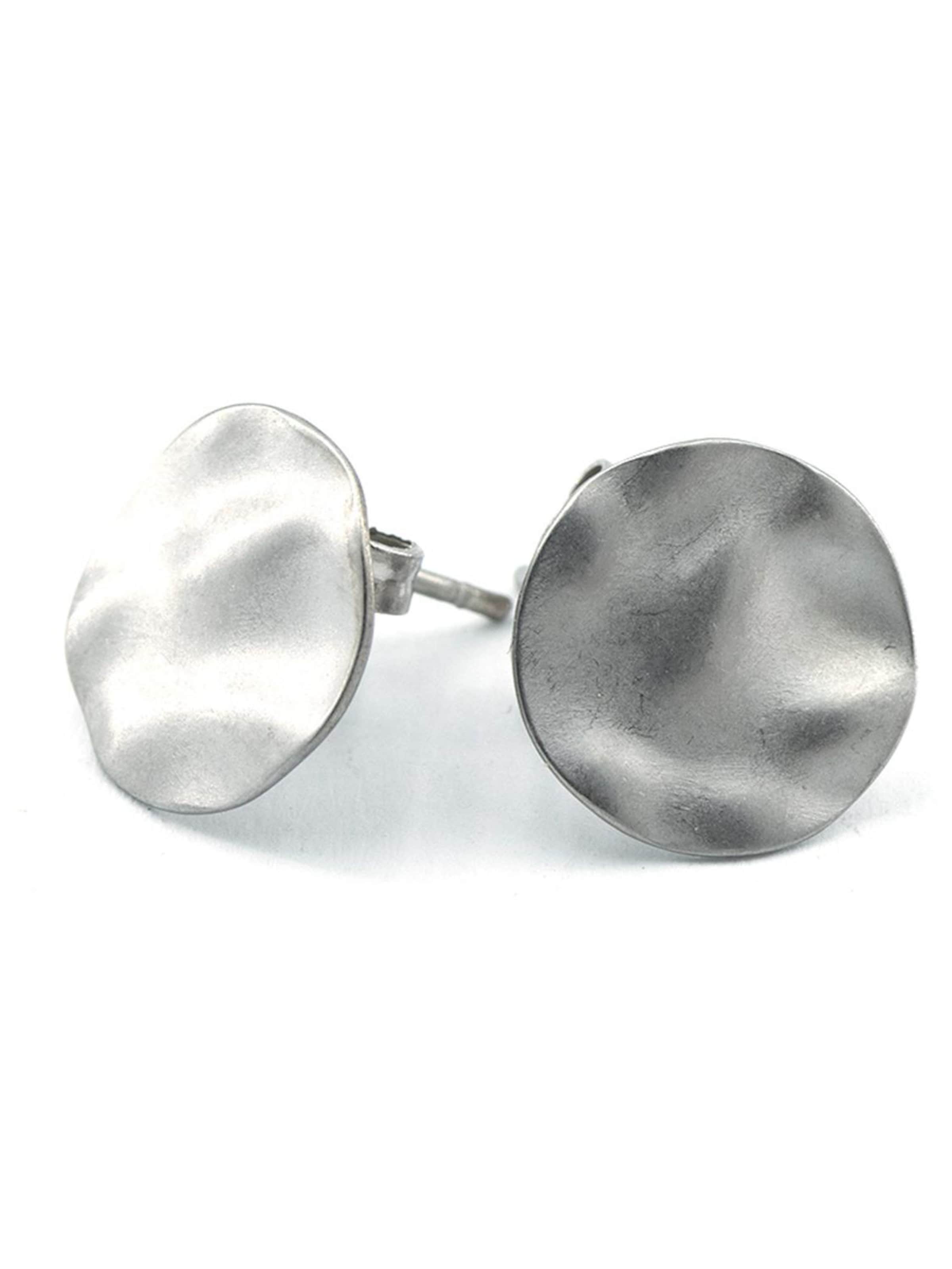 Sergio Engel Earrings 'Sienna' in Silver: front