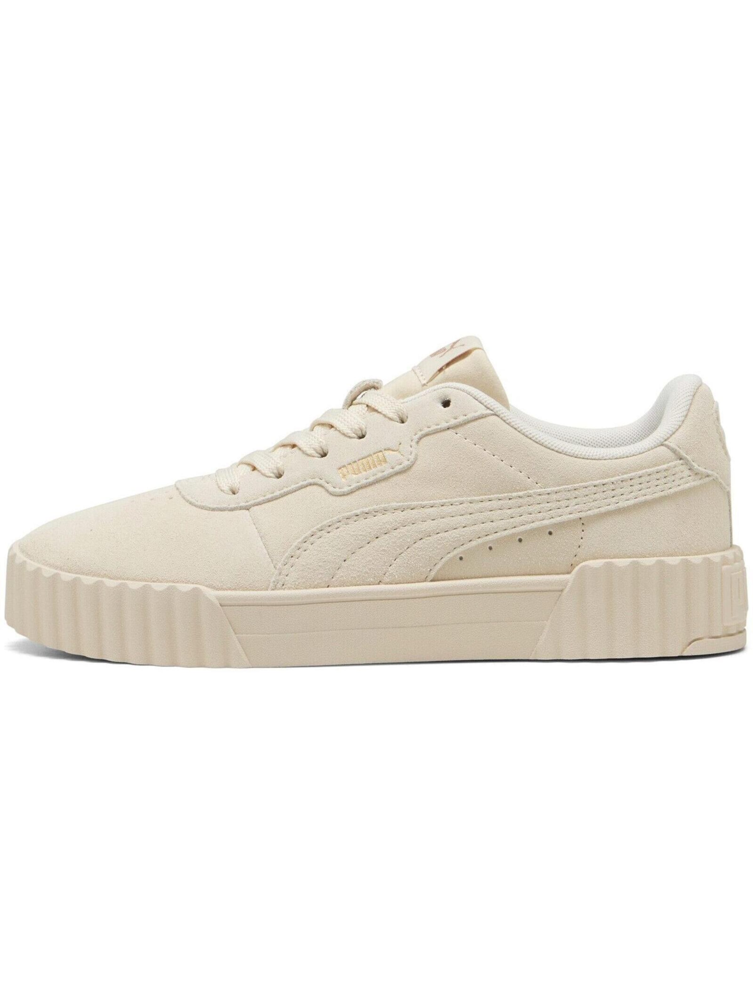 PUMA Sports shoe 'Carina 3.0 Sd' in Beige: front
