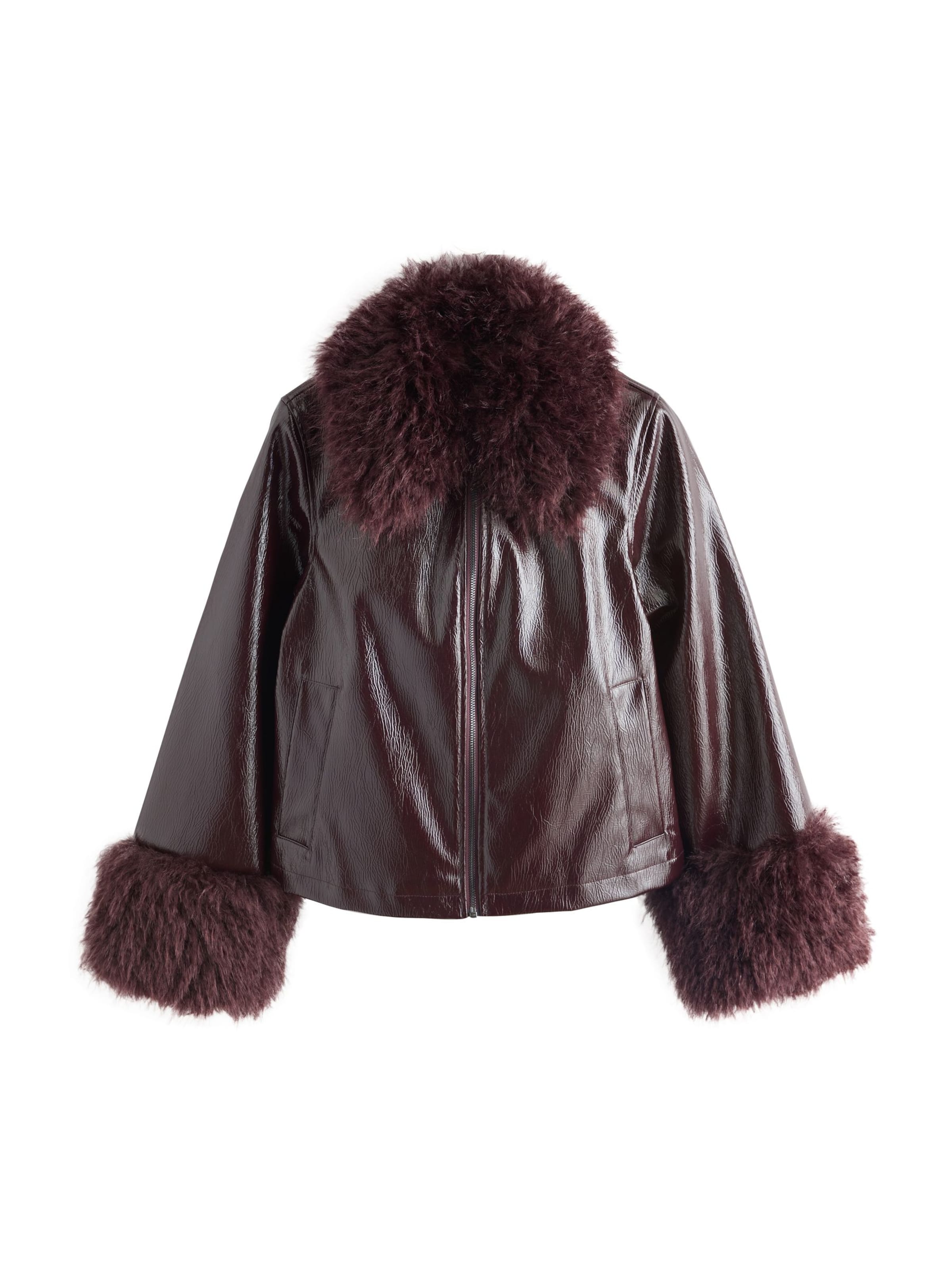 Next Between-season jacket in Red: front