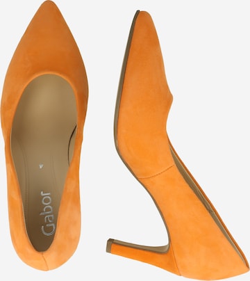 GABOR - Zapatos con plataforma en naranja