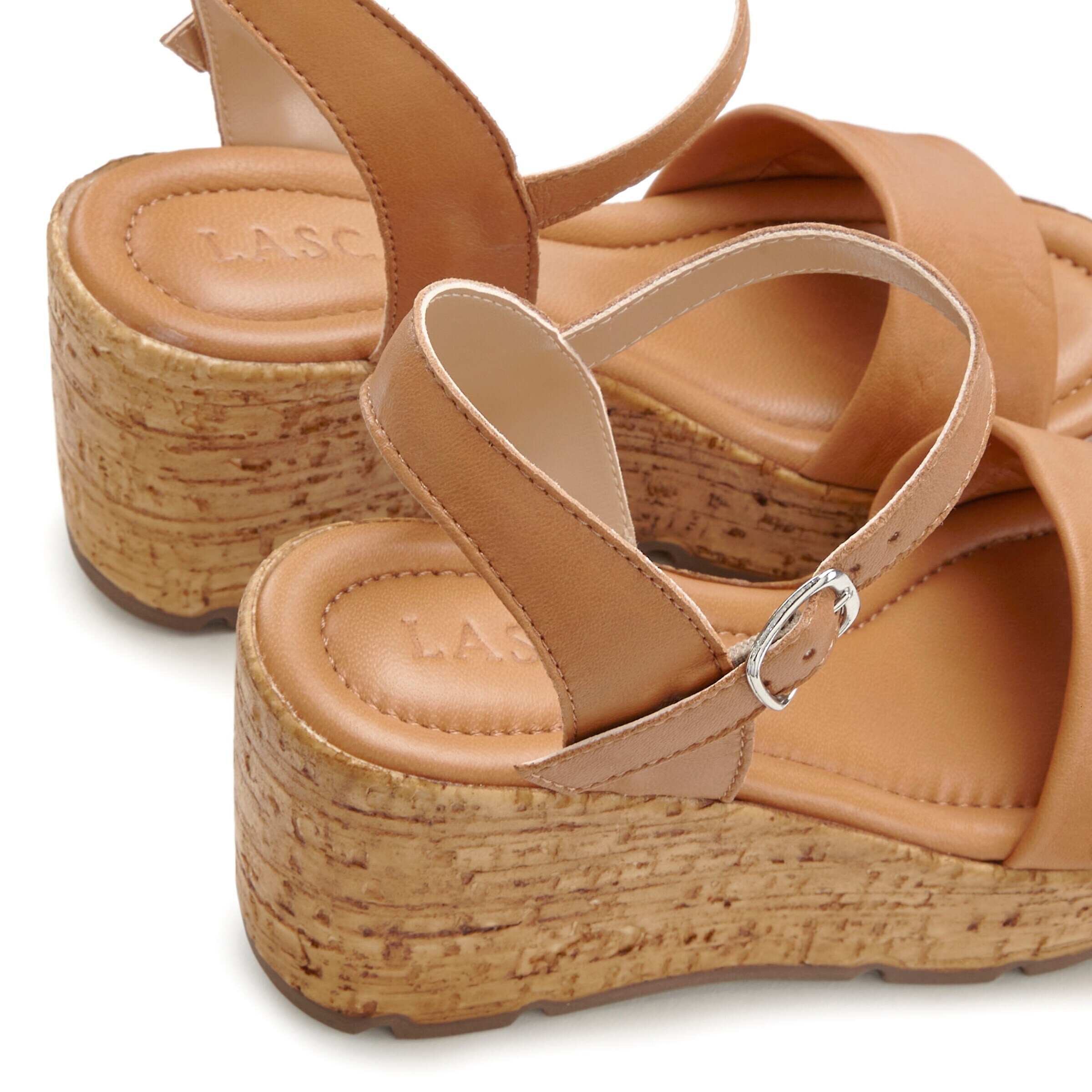 LASCANA Sandale in Beige