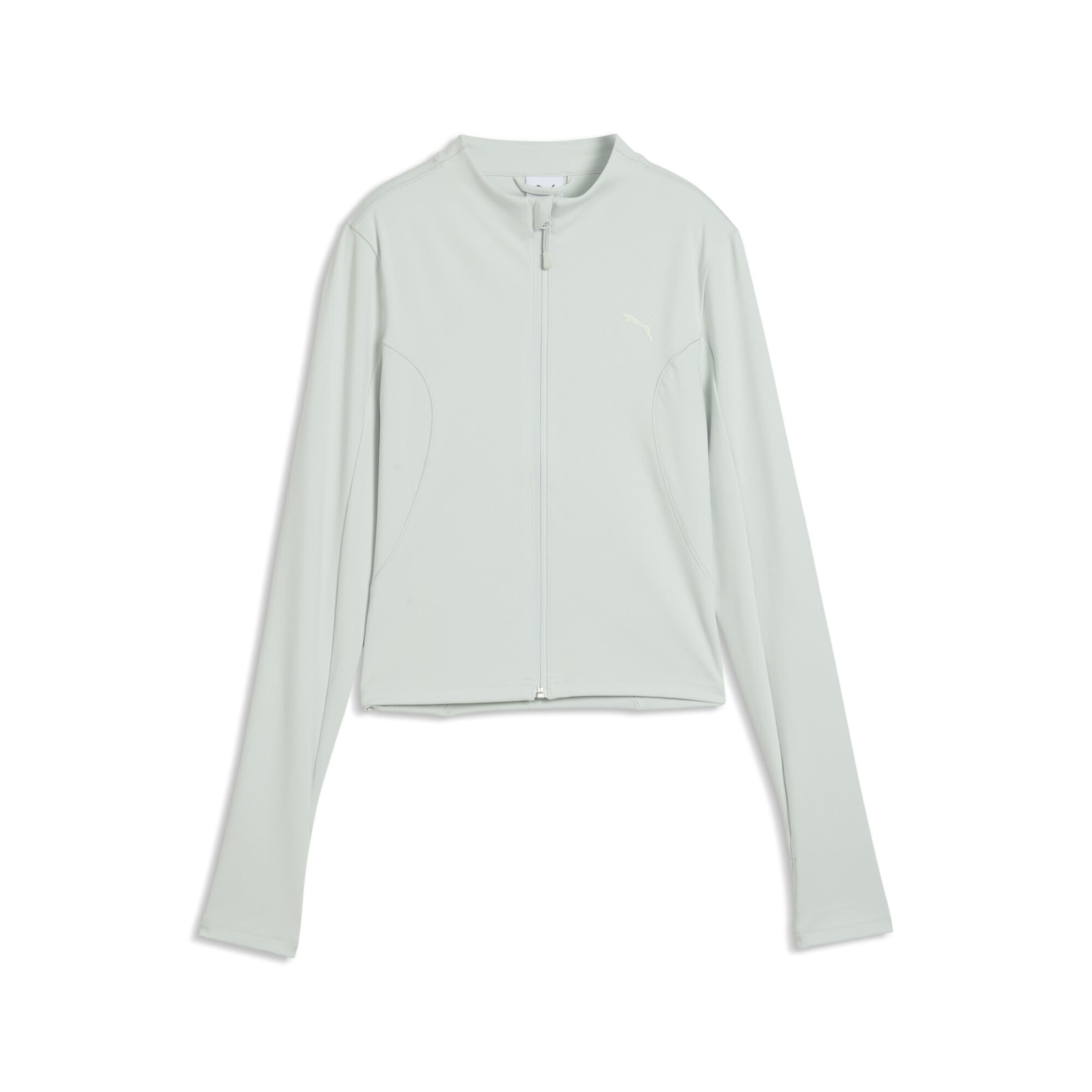 PUMA Sports jacket 'Pumatech Sense' in Green: front