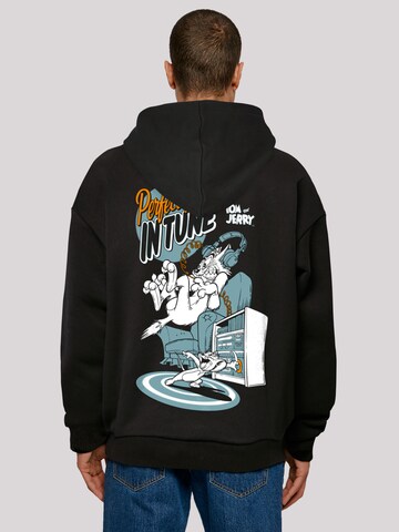 F4NT4STIC Sweatshirt 'Tom And Jerry Perfectly In Tune' in Schwarz: Vorderseite