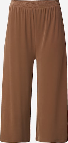 ABOUT YOU Wide Leg Housut 'Sana' värissä beige: etupuoli