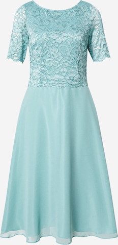 Robe de cocktail Vera Mont en vert : devant