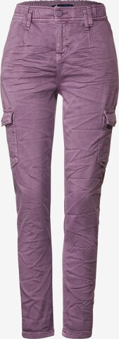 STREET ONE Loose fit Jeans in Purple: front