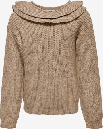 KIDS ONLY Pullover in Beige: predná strana