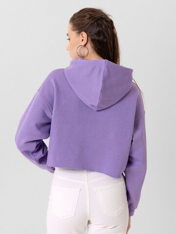Jacey Quinn Sweatshirt 'Heide' i lila