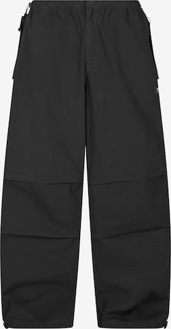 Loosefit Pantalon Karl Kani en noir : devant