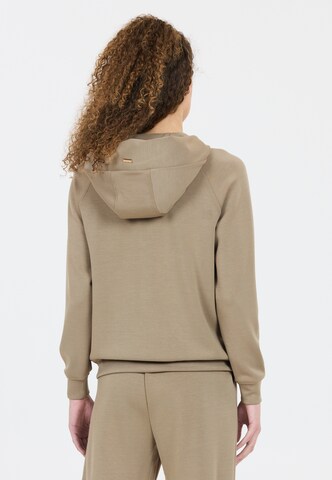 Athlecia Sweat jacket 'Jacey' in Beige