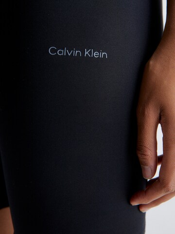 Calvin Klein Sport Skinny Sporthose in Schwarz