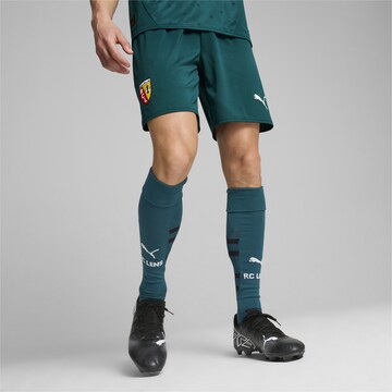 Regular Pantalon de sport 'RC Lens' PUMA en bleu : devant