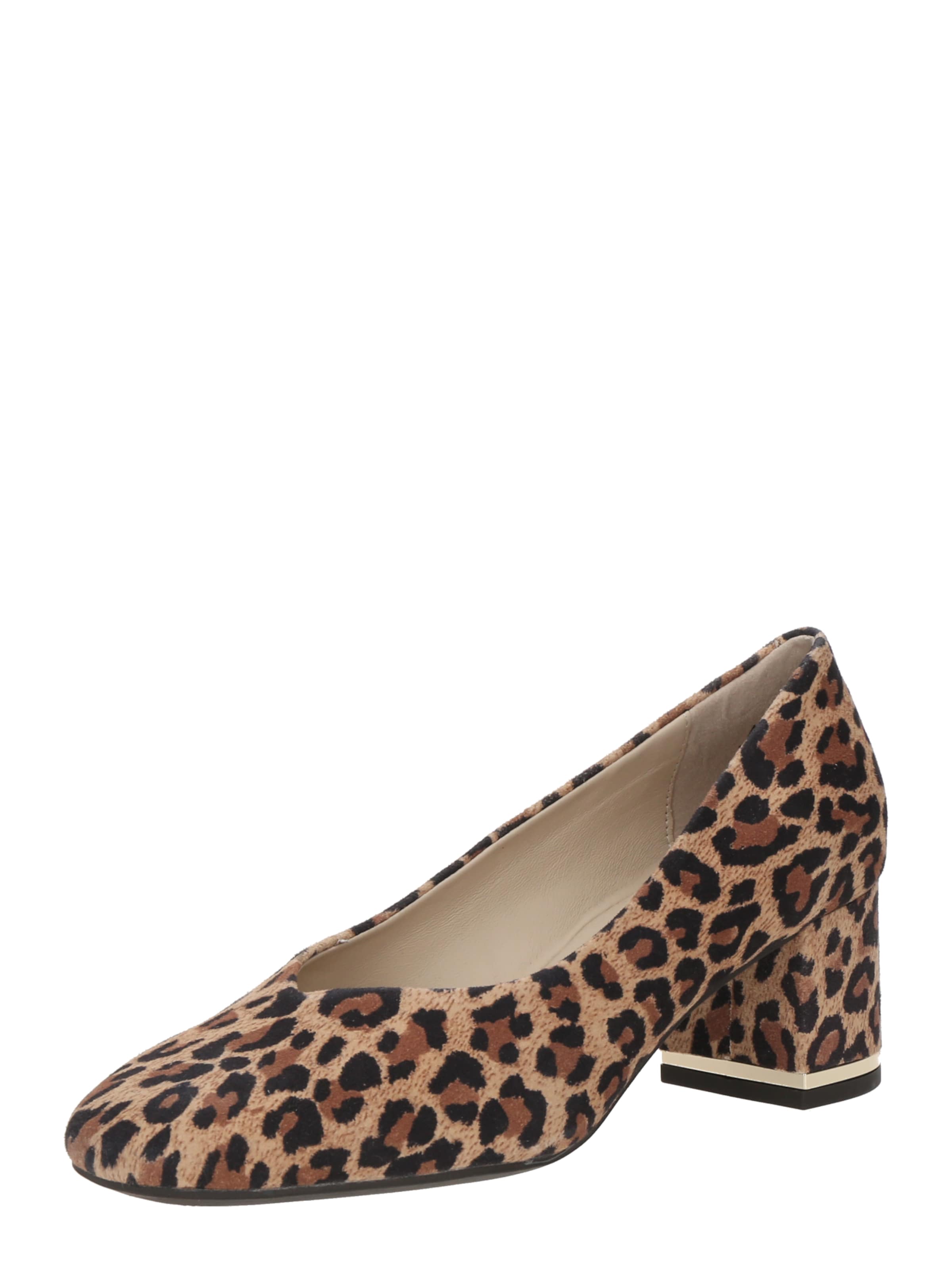 CAPRICE - Sapatos de salto em bege: frente