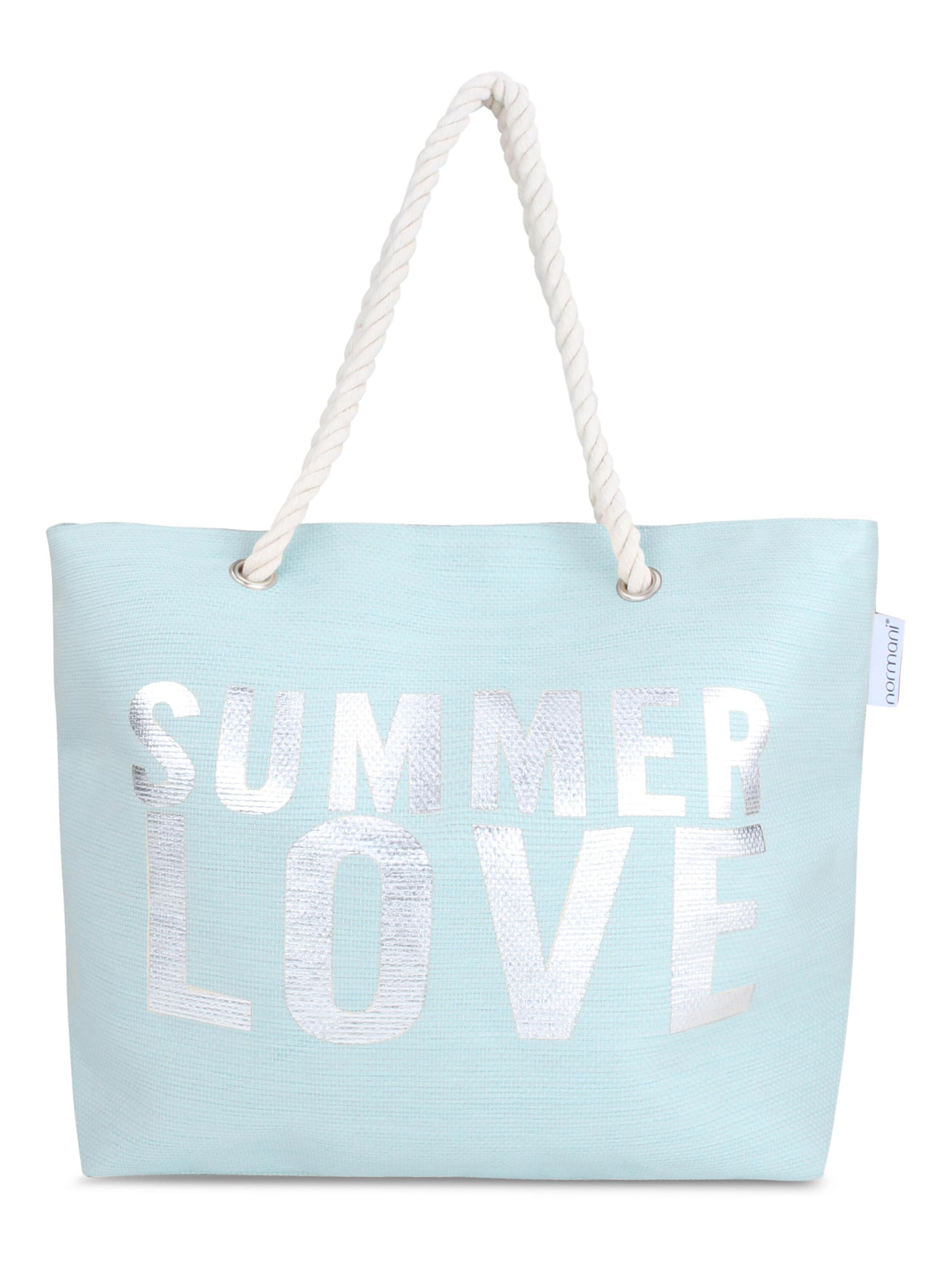 normani Strandtas in Blauw: voorkant