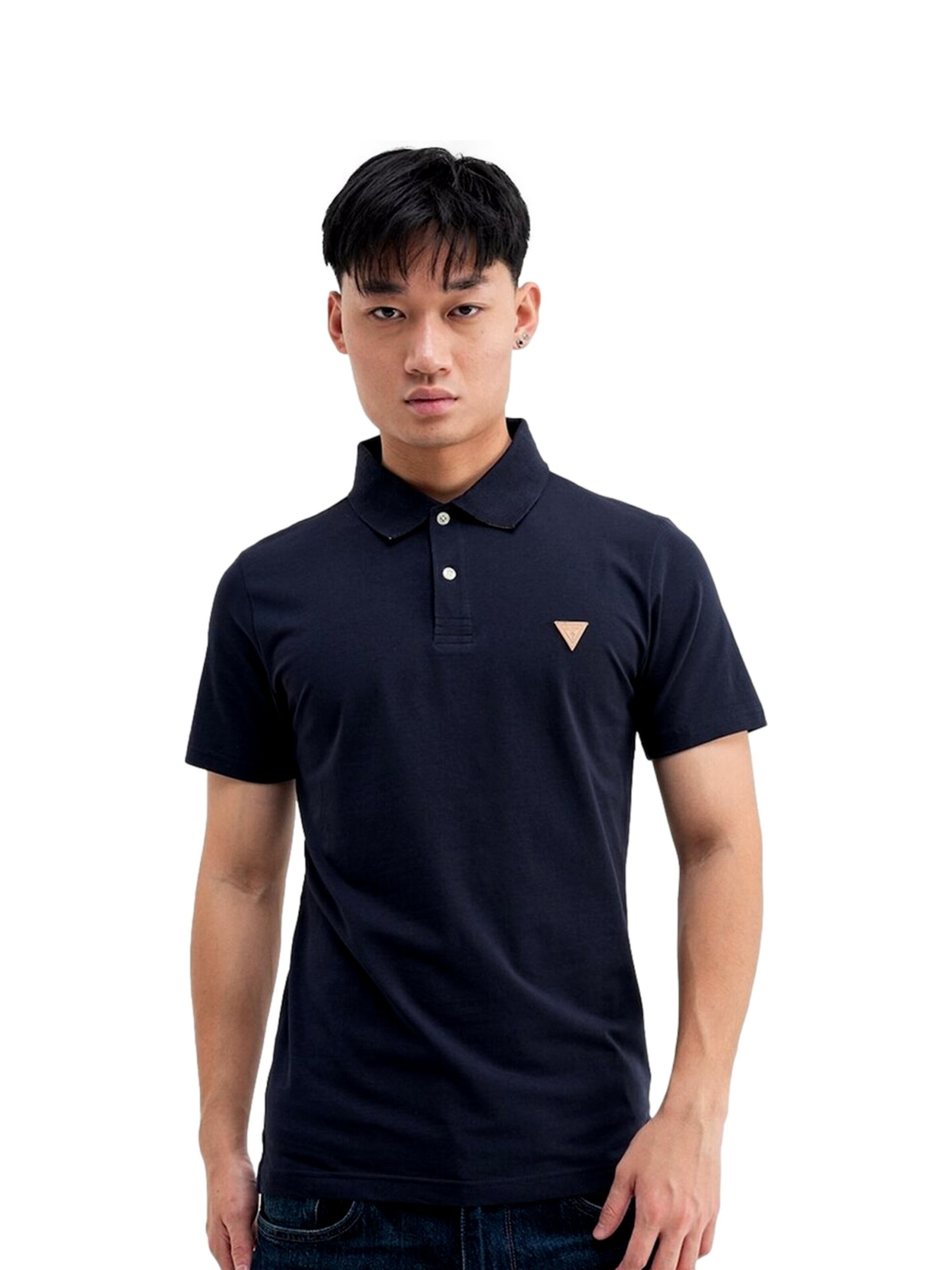 GUESS Poloshirt in Blau: Vorderseite