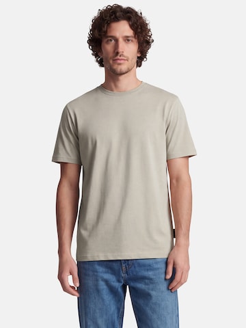 salzhaut T-Shirt 'Diek' in Grau: Vorderseite