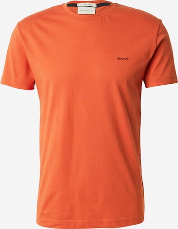 T-Shirt GANT en orange : devant