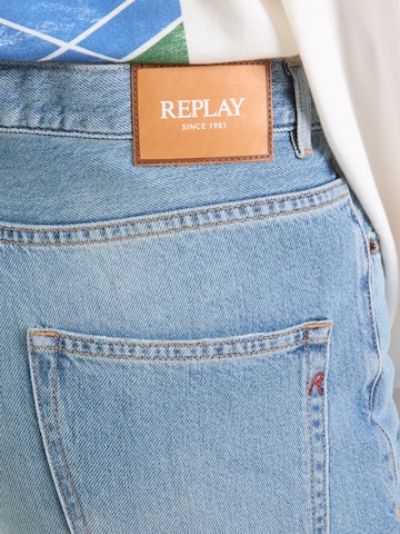 REPLAY Bő szár Farmer 'MELJA' - kék