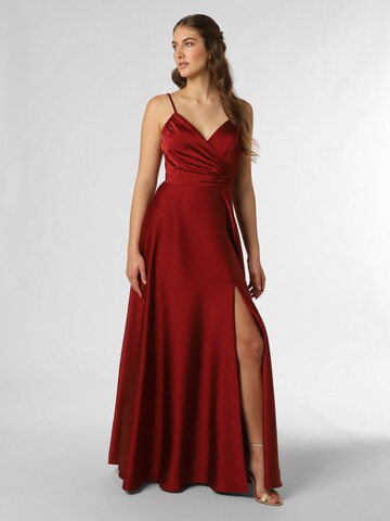 Robe de soirée ' ' Laona en rouge : devant