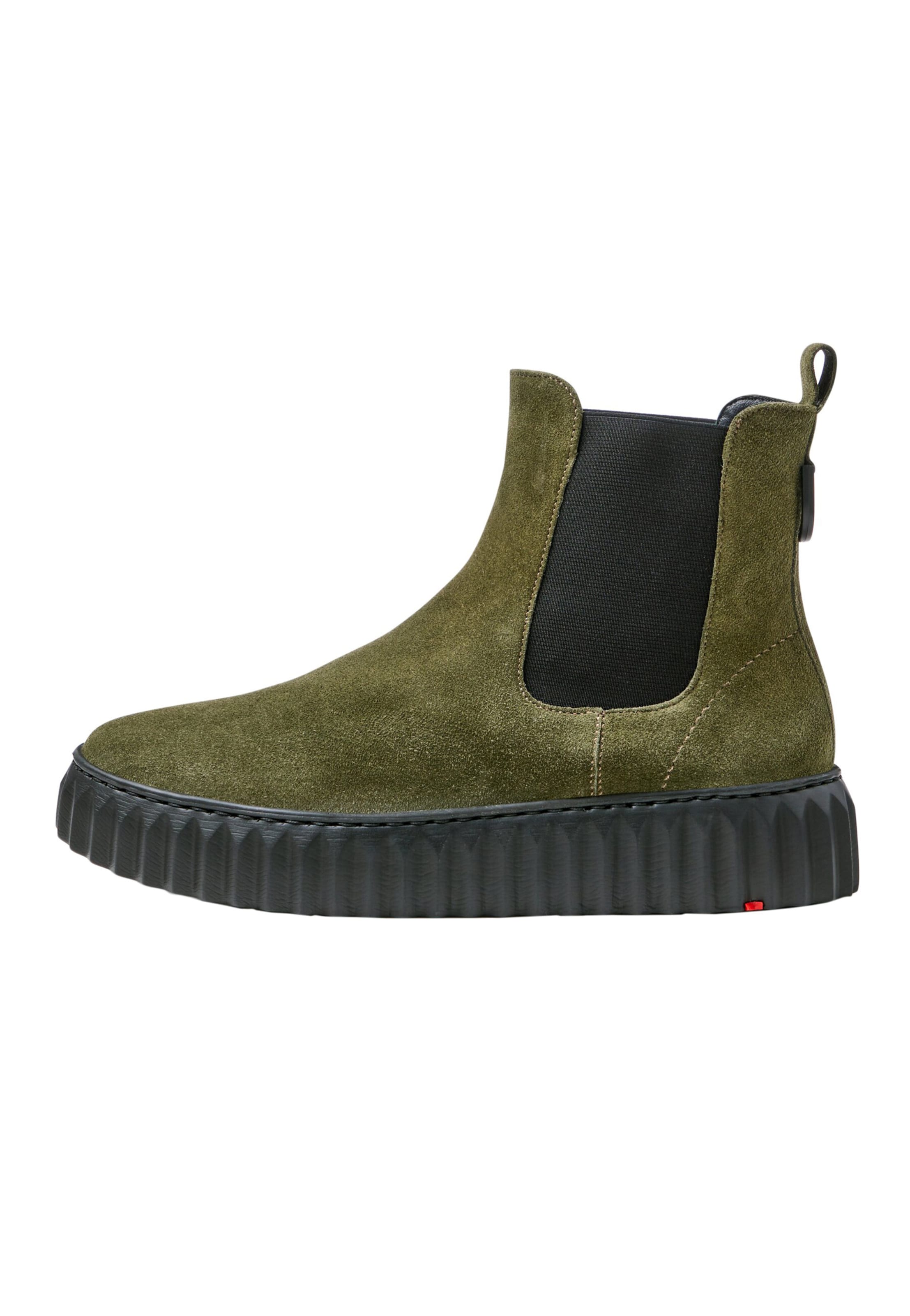 Chelsea Boots LLOYD en vert : devant