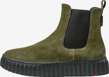 LLOYD Chelsea boots in Groen: voorkant