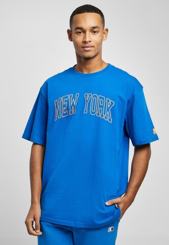 Starter Black Label Regular fit Μπλουζάκι 'New York' σε μπλε: μπροστά