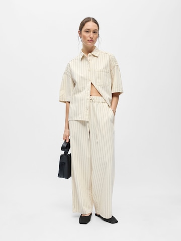 OBJECT Baggy Jeans in Beige