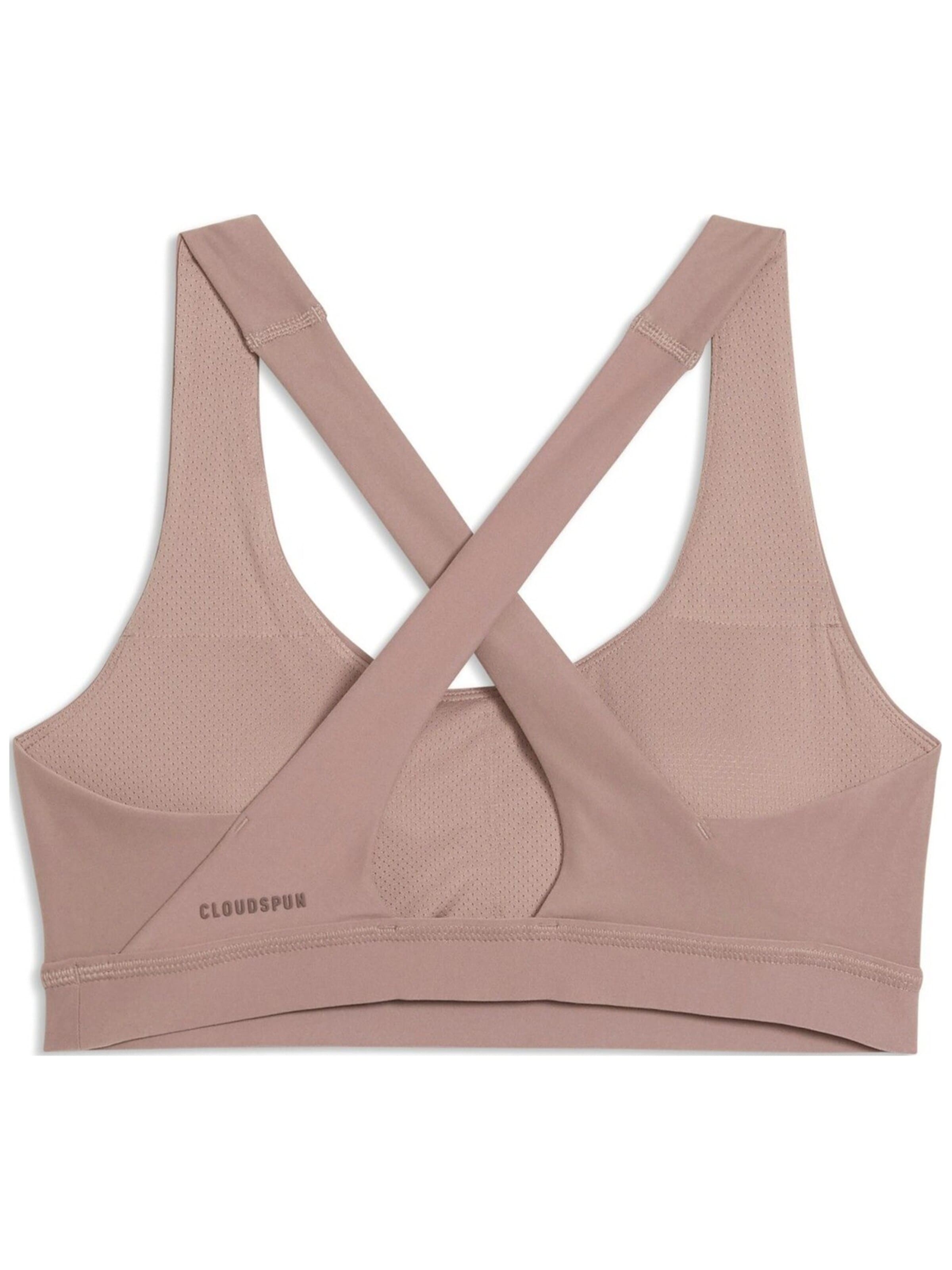 Top sportivo 'Puma Cloudspun Bra - Mid' di PUMA in lilla