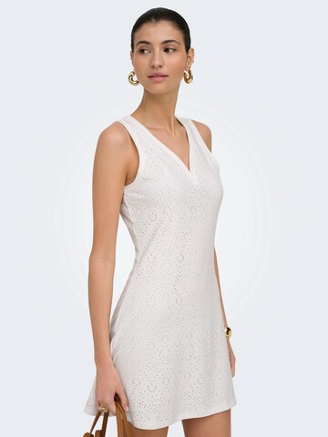 ONLY Letné šaty 'ONLSMILLA' - Biela