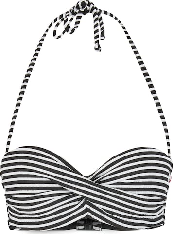 s.Oliver Bandeau Bikini in Black