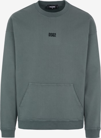 DS2Sweater majica 'Dsquared2 Pullover' - siva boja: prednji dio
