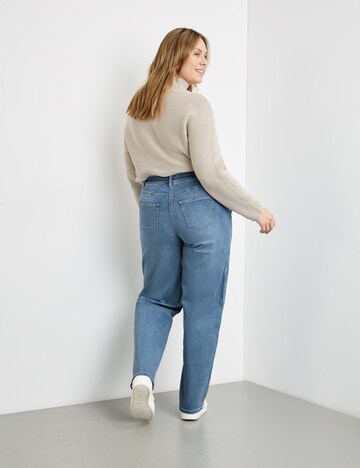 SAMOON Wide Leg Jeans in Blau