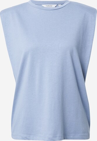 b.young Shirt 'SUNNA' in Blauw: voorkant