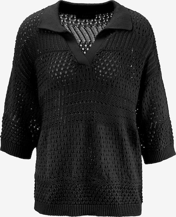Aniston CASUAL Sweater in Black: front