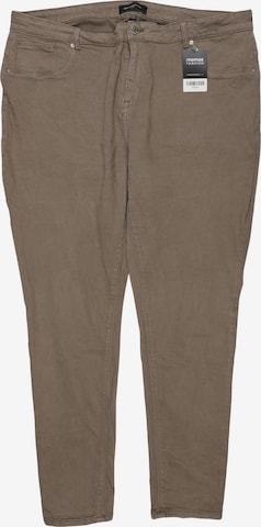 ONLY Carmakoma Jeans 43-44 in Braun: Vorderseite