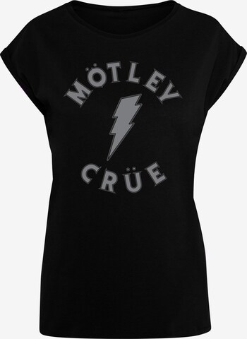 Merchcode Shirt 'Motley Crue - Bolt World Tour' in Zwart: voorkant