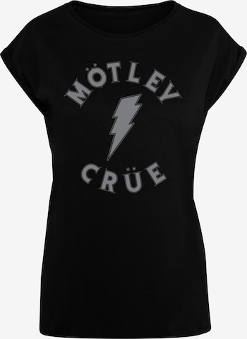 Merchcode T-Shirt 'Motley Crue - Bolt World Tour' in Schwarz: predná strana