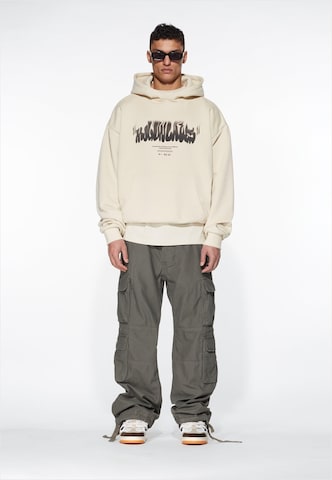 MJ Gonzales Sweatshirt 'Rising' in Beige