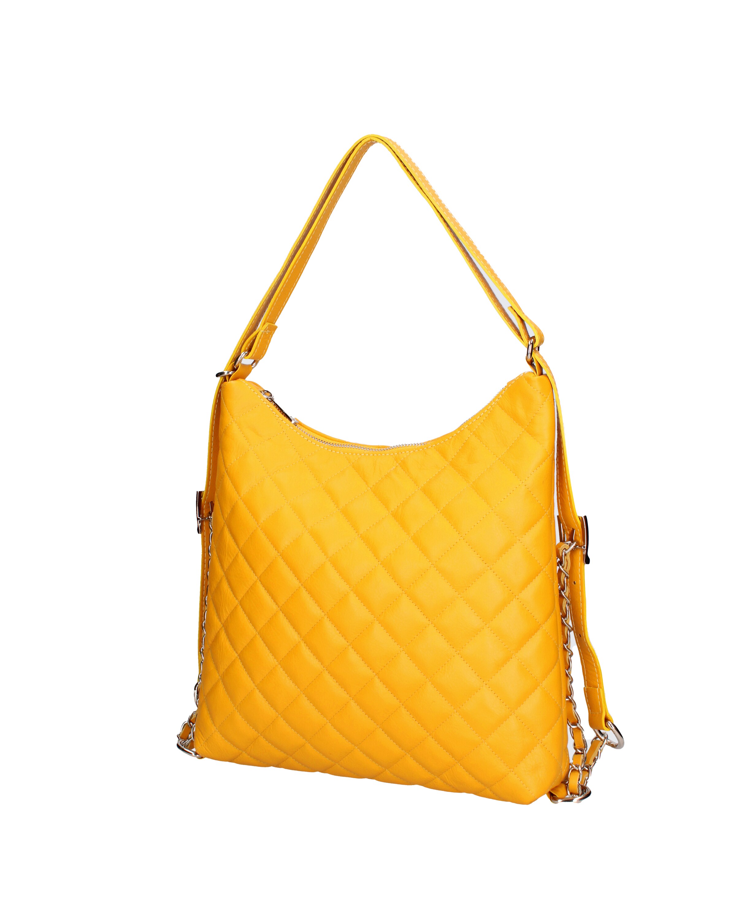 Roberta Rossi Schoudertas in Geel: voorkant