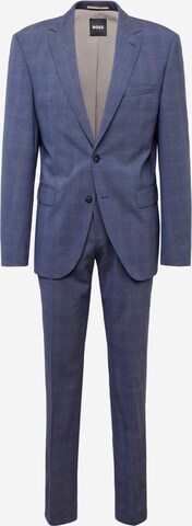 BOSS Regular Suit 'H-Jeckson' in Blue: front