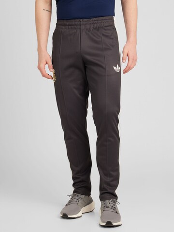 ADIDAS PERFORMANCE Regular Workout Pants 'AFA' in Black: front