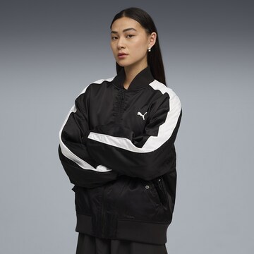 Veste mi-saison 'T7' PUMA en noir : devant