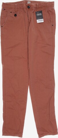 Tommy Jeans Pants in S in Orange: front