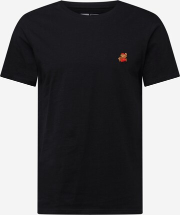 DEDICATED. T-Shirt 'Stockholm' in Schwarz: predná strana