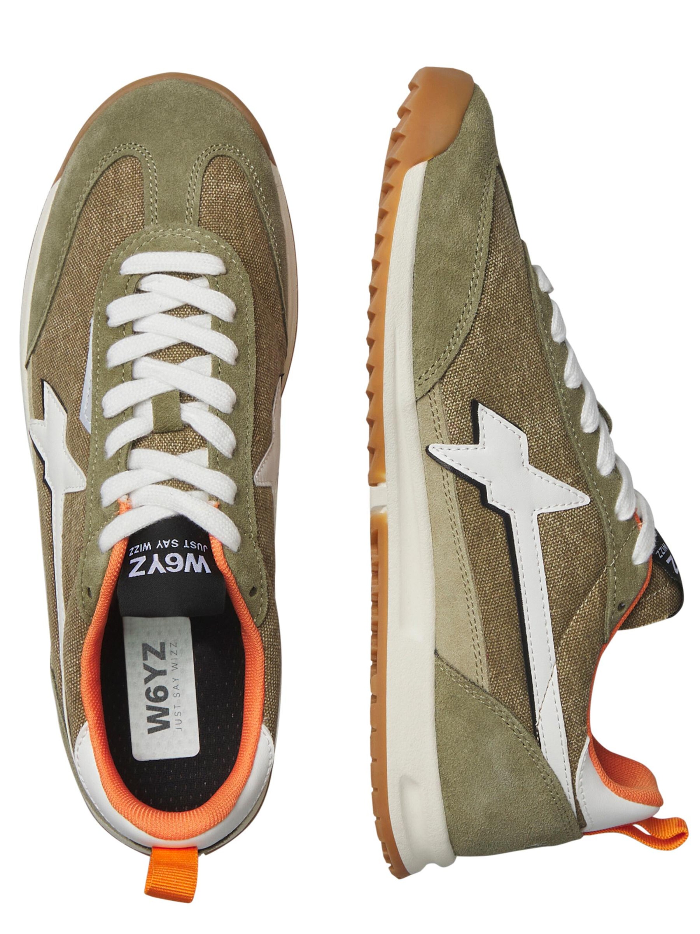 W6YZ Platform trainers 'KEY-M.' in Green