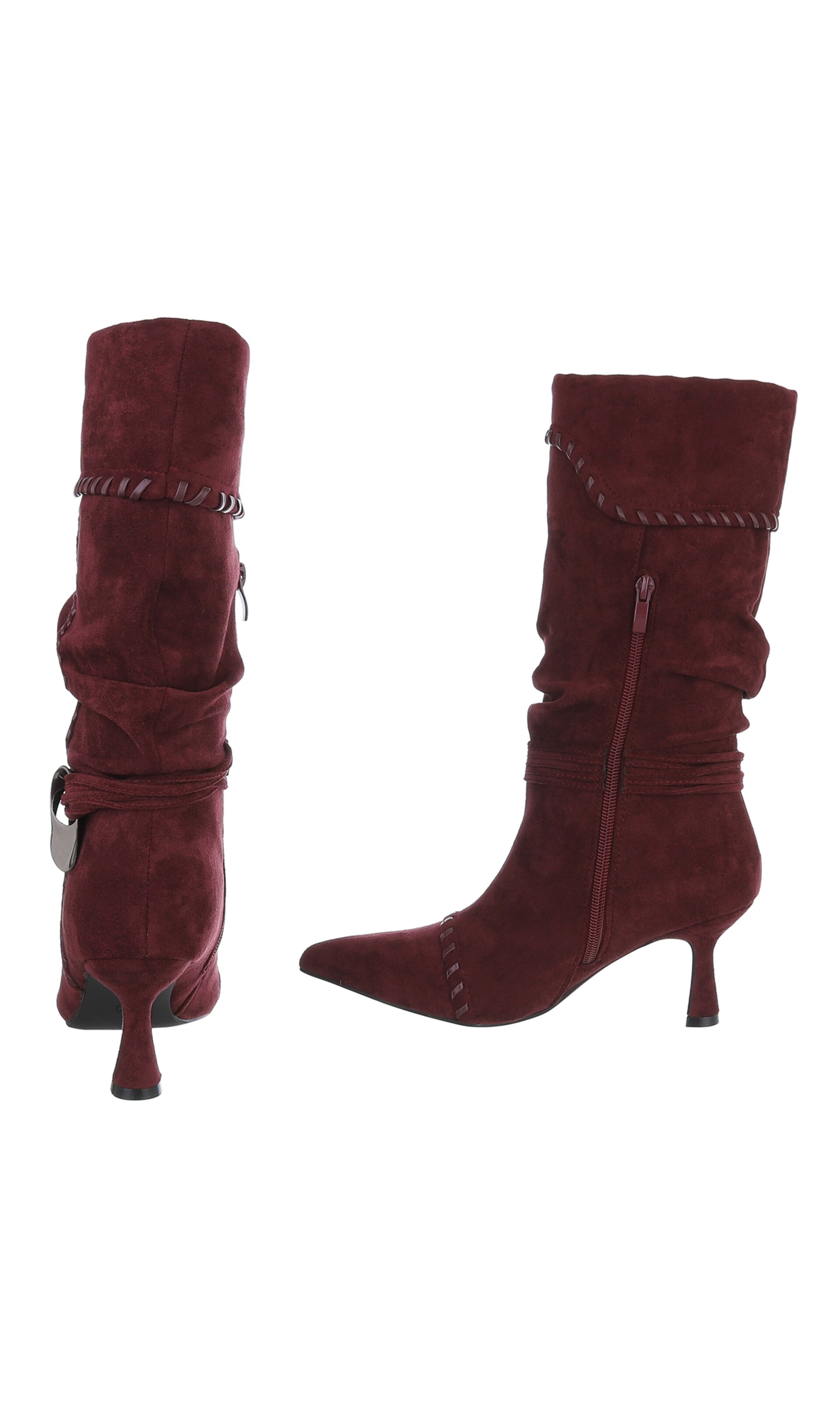 Ital-Design Stiefel in Rot