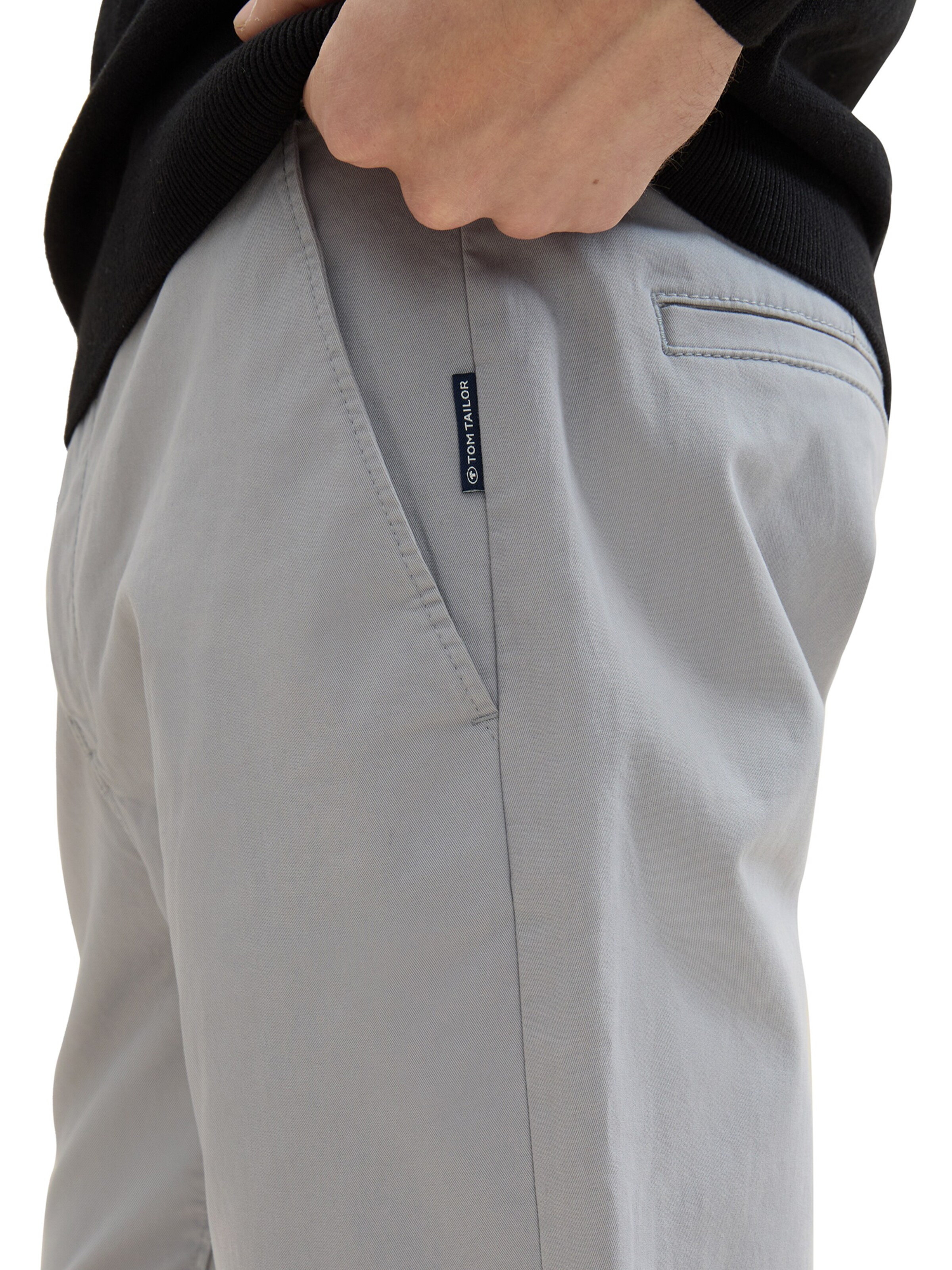regular Pantaloni chino di TOM TAILOR in grigio