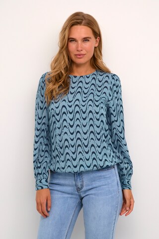 Kaffe Blouse 'KAmira' in Blauw: voorkant